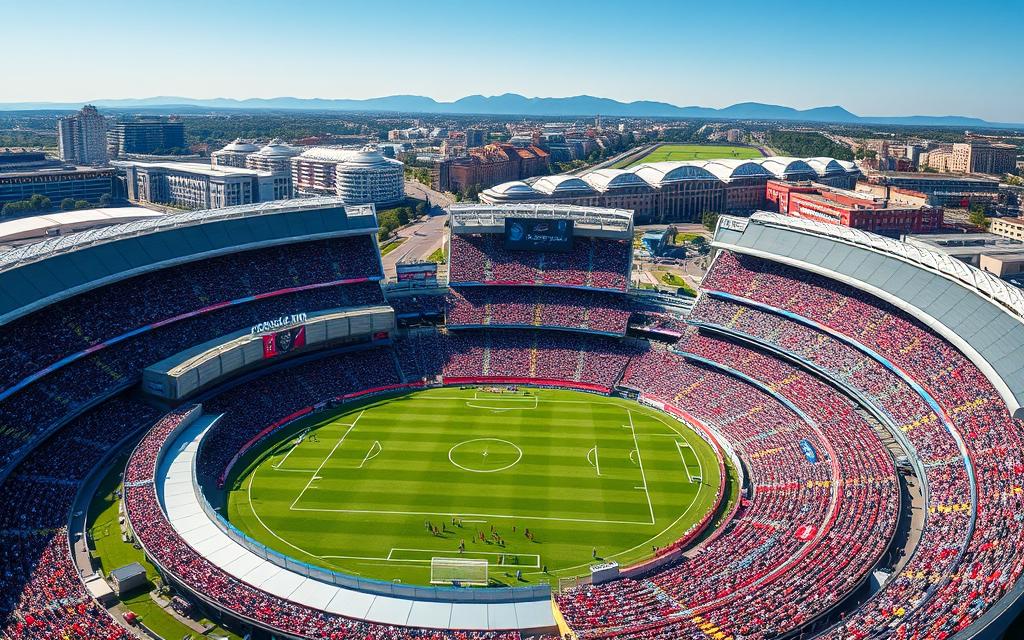 famous football stadiums